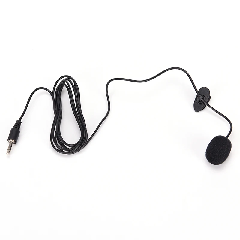 1 шт Превосходный Стиль Мини 3 5 мм hands-free микрофон клип на петличный для