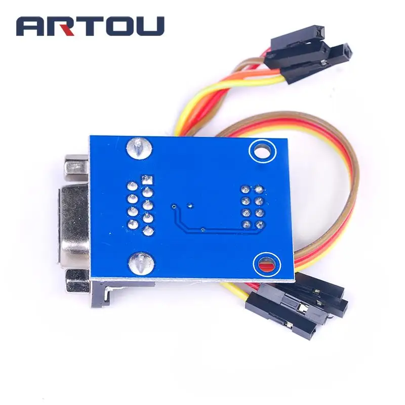 5pcs MAX3232 RS232 to TTL Serial Port Converter Module DB9 Connector MAX232 | Электронные компоненты и