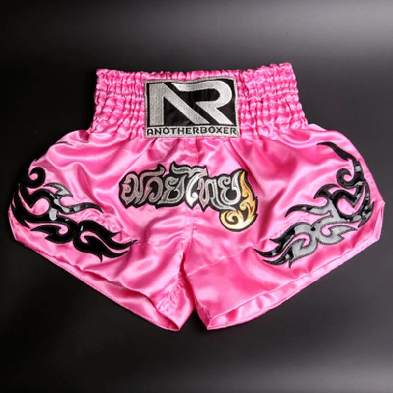 

Thai Boxing Shorts Bjj Kickboxing Muay Thai Kids Boxer Shorts for Boy MMA Girl Fight Grappling Trousers Men Boxing Shorts