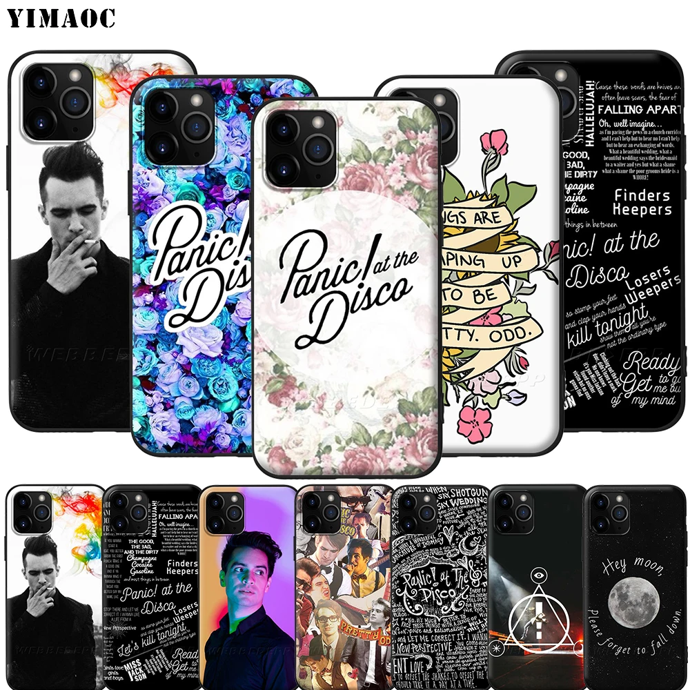 YIMAOC Паника! Силиконовый мягкий чехол для iPhone 12 Mini 11 Pro XS Max XR X 8 7 6 6S Plus 5 5S SE |
