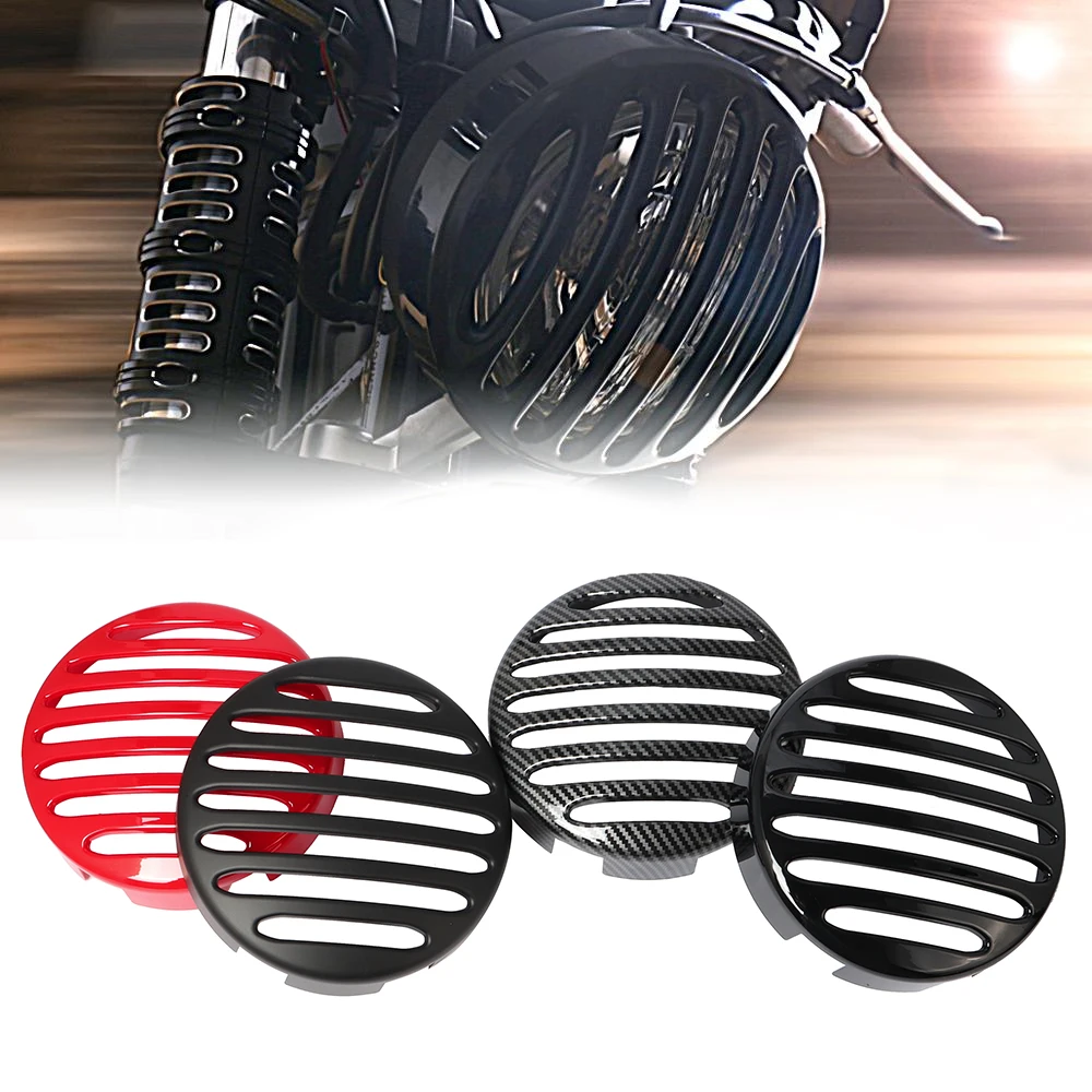 

Motorcycle Front ABS Headlight Protector Grille Guard Cover Shallow Cut For Honda Rebel 500 CMX500 Rebel500 2017-2019 Black