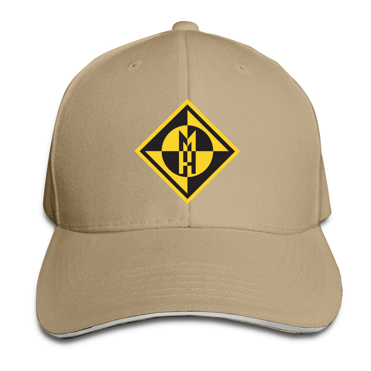 

2020 Hip Hop Caps Diamond Head the metal band Mesh Baseball Cap Adjustable Snapback Hats For Women Men Trucker Cap