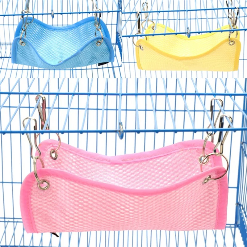 Гамак для хомяка маленькое домашнее животное весенний и летний гамак из дышащей