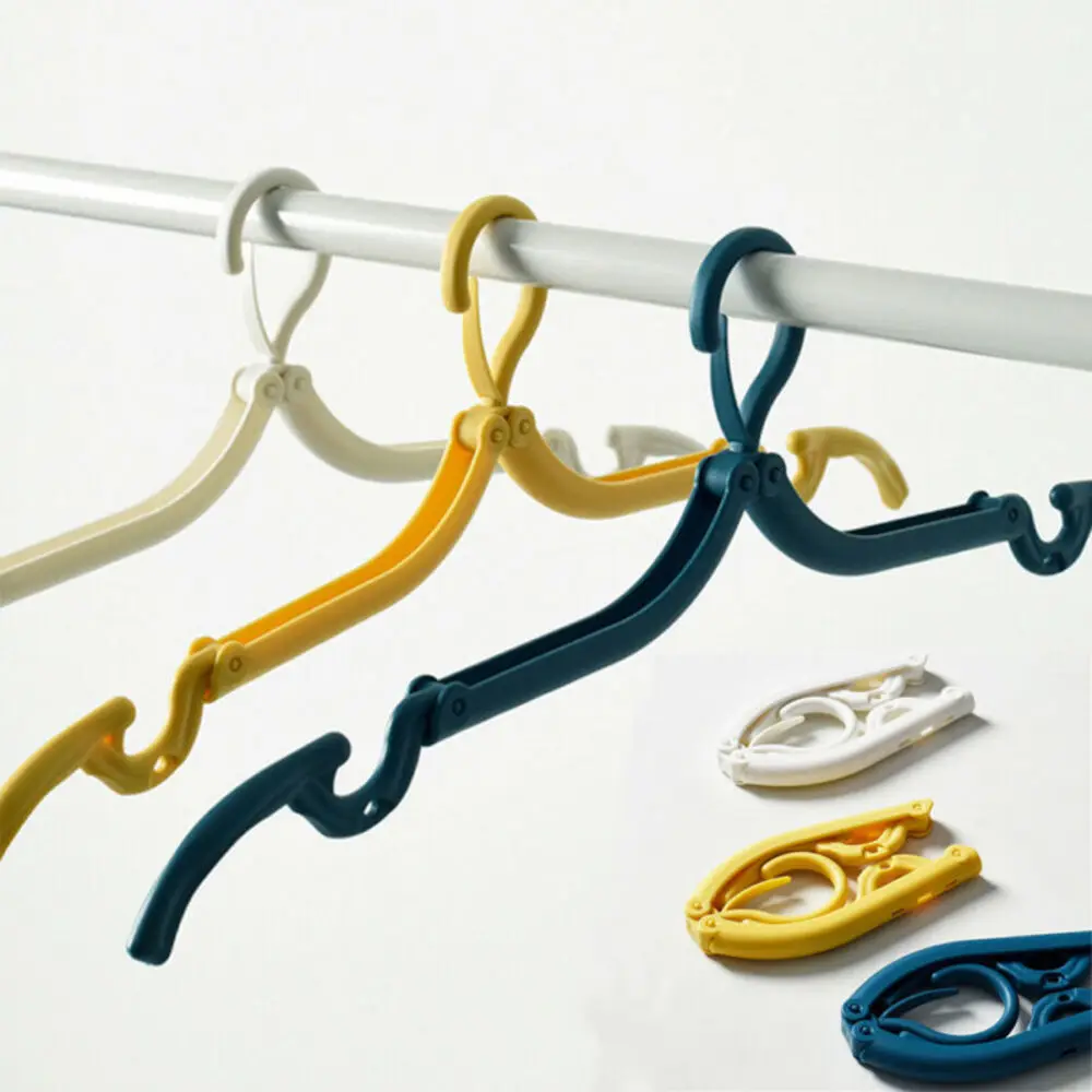 3 шт. Складная вешалка путешествия Портативный многофункциональная магический