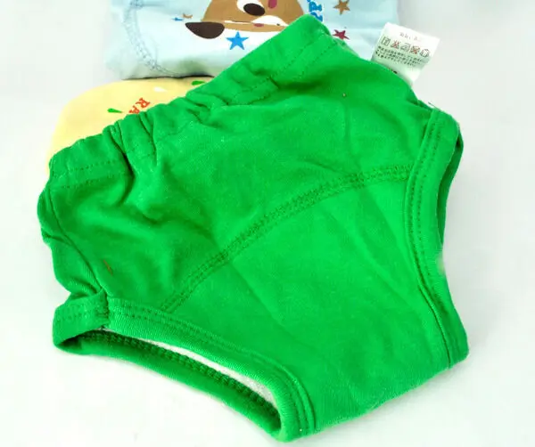 Pantalones de entrenamiento impermeables para beb&eacute;, Ni&ntilde;a y ni&ntilde;o reci&eacute;n nacido, 4 piezas, reutilizables-2
