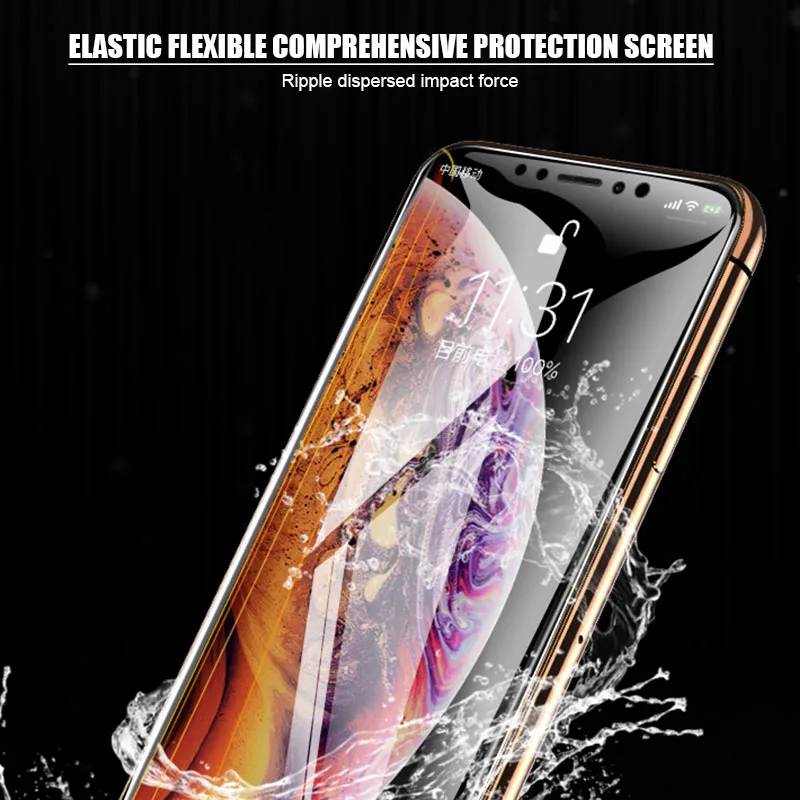 4 шт. Гидрогелевая пленка для iphone 13 12 11 Pro max mini Защита экрана XS 8 7 6 6s plus X XR SE 2020 |