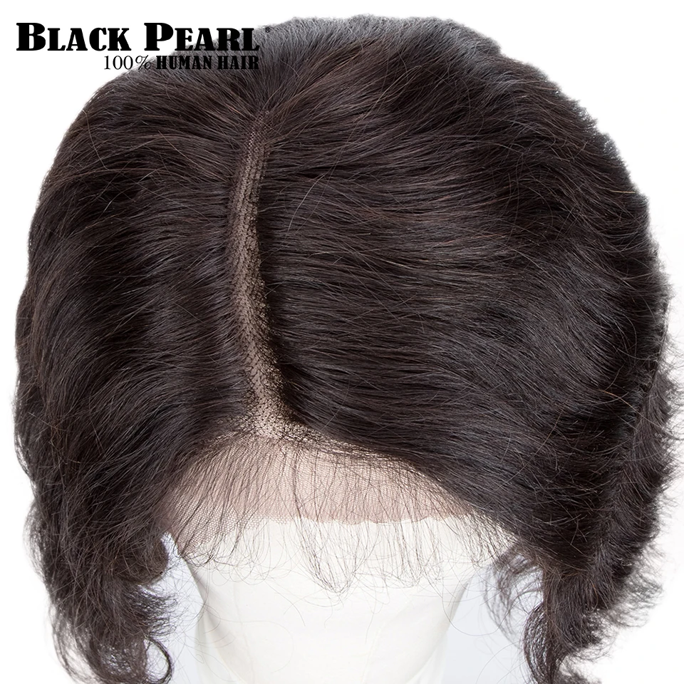 Черная жемчужина блестящие бразильские волнистые парики естественного цвета