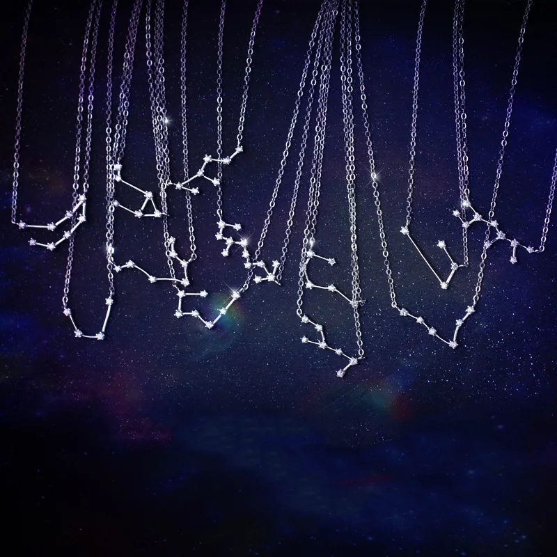 Женское Ожерелье с кулоном в виде созвездия Trusta подарочное ожерелье хранитель из