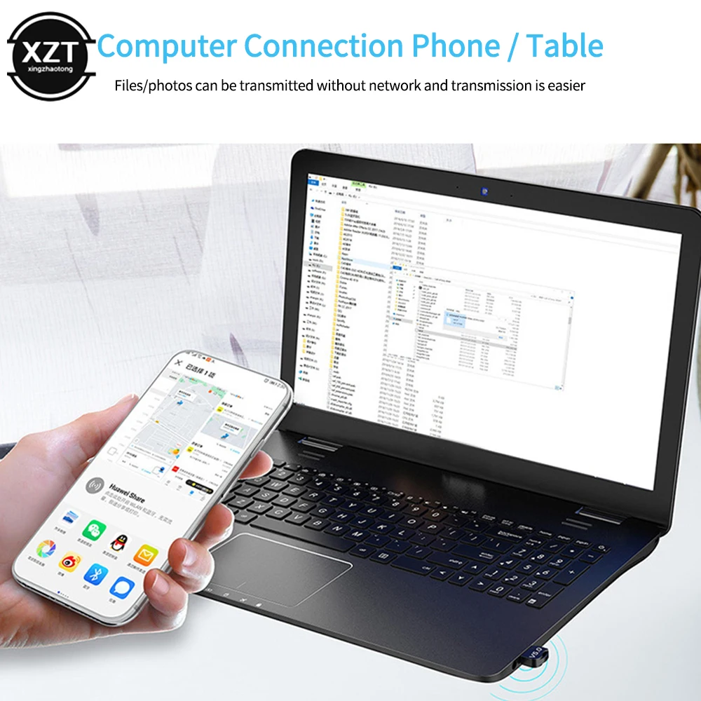 Беспроводной USB Bluetooth 5 0 адаптер передатчик музыкальный приемник для компьютера