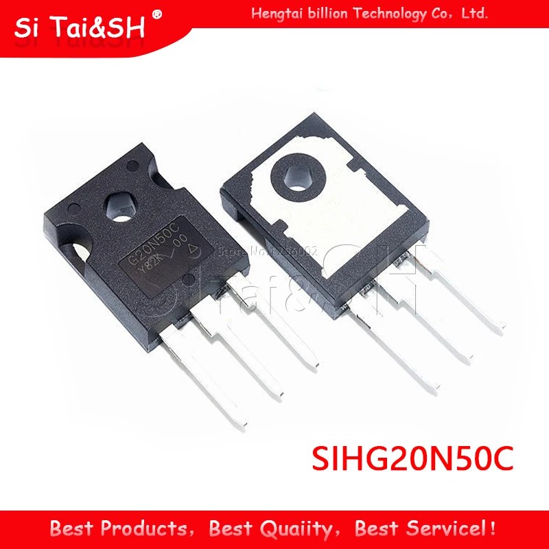 5PCS SIHG20N50C TO-247 G20N50C 20A 500V TO247 MOS FET | Электронные компоненты и принадлежности