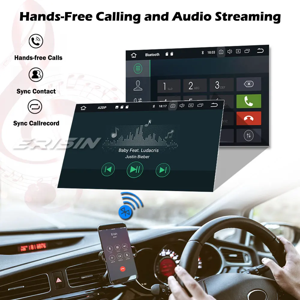 Erisin 5147 Android 10 0 CarPlay DAB + Navi автомобильный стерео WiFi 4G Bluetooth DVR OBD2 DVB T2 TPMS GPS для AUDI A3 S3 RS3