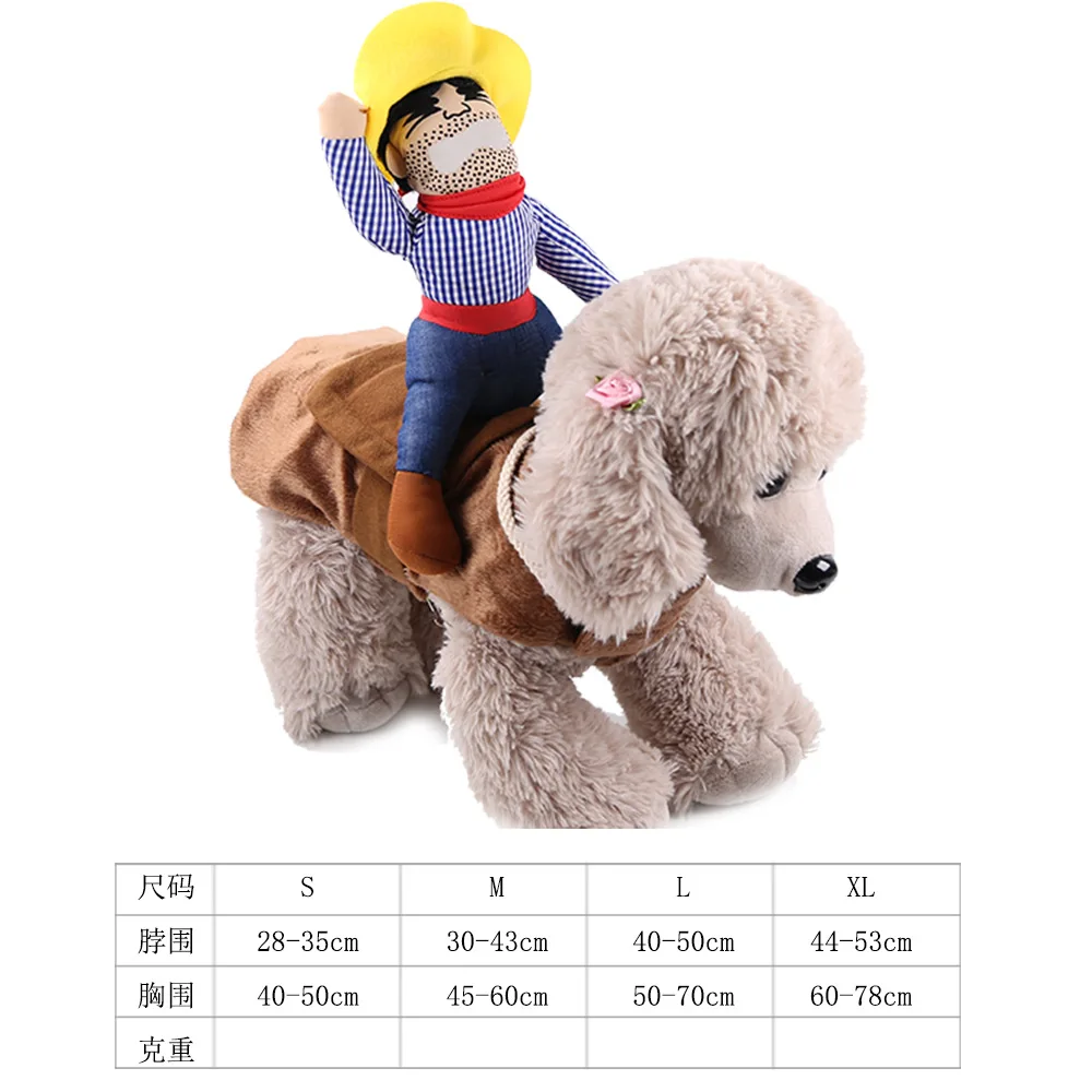 

Pet Christmas Halloween Clothes Dog Holding a Knife Halloween Christmas Comical Outfits With Wig Dog Festival Party Clothing
