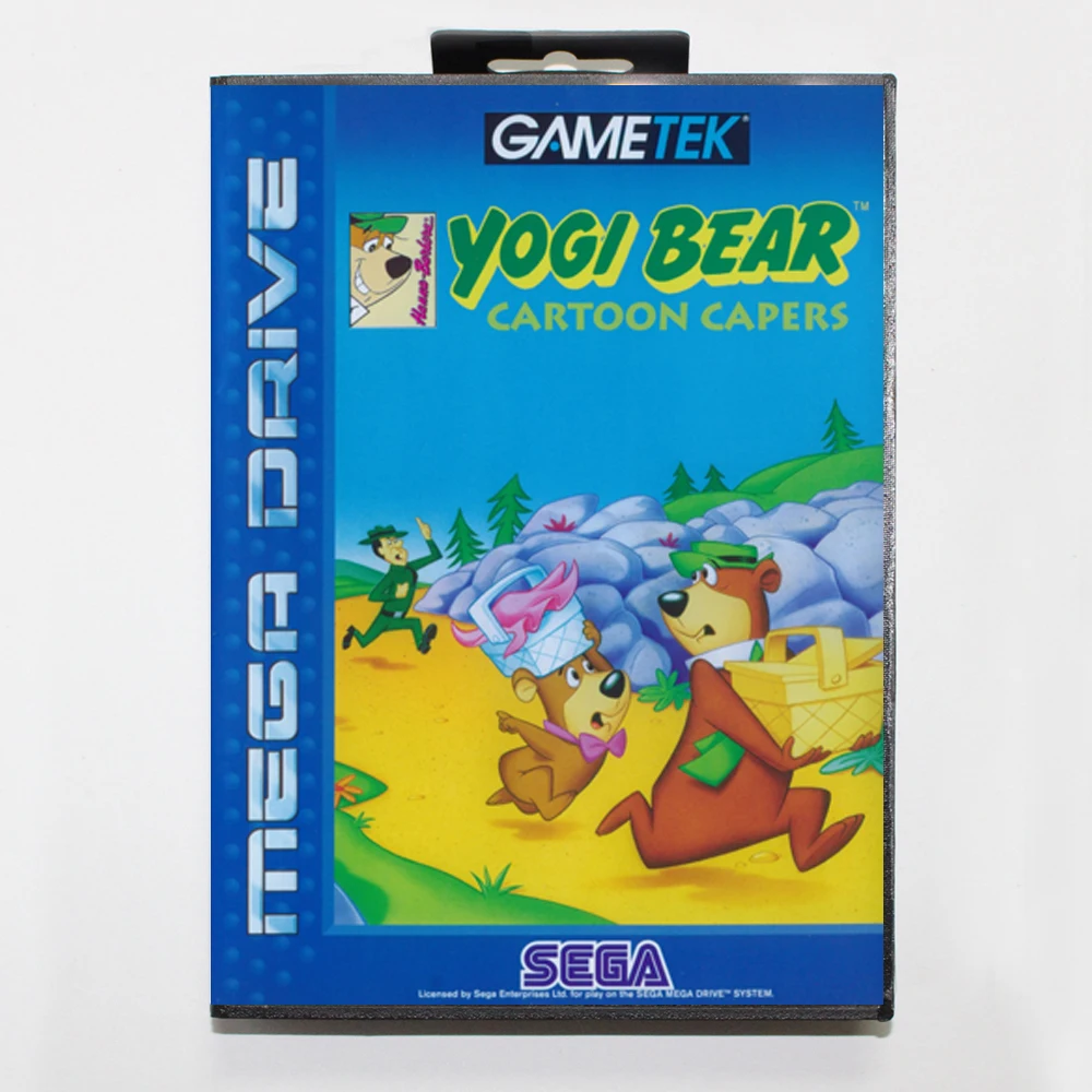 

Игровая карта Yogi Bear 16 бит MD для Sega Mega Drive/ Genesis в розничной коробке