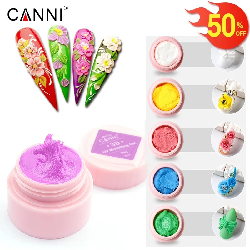 Гель для рисования ногтей CANNI GDCOCO 8 г 24 цвета | Красота и здоровье