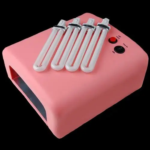 Ультрафиолетовая лампа для маникюра с розовыми УФ гелями набор нейл арта Pinceaux