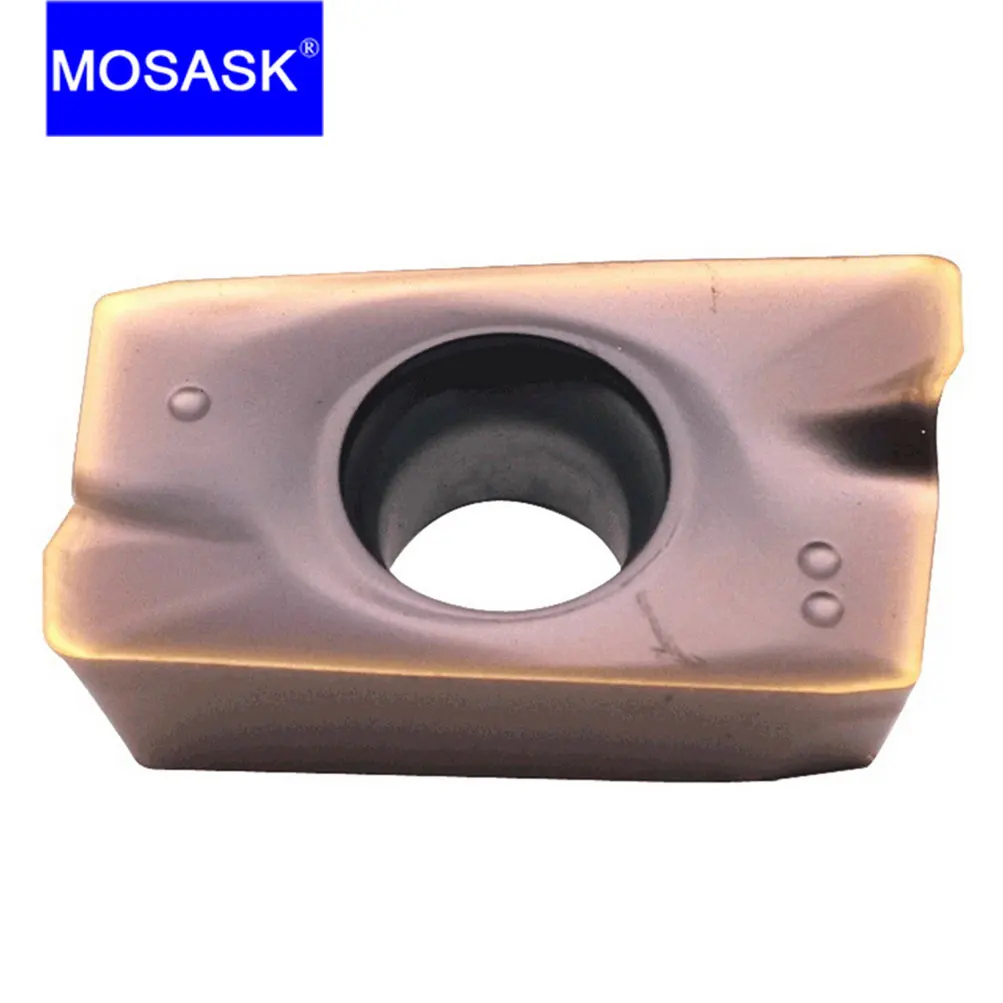 MOSASK-cortador de acero inoxidable BAP300, 10 piezas APMT 1135 1604 PDER ZP60, torno CNC, fresado, insertos de carburo