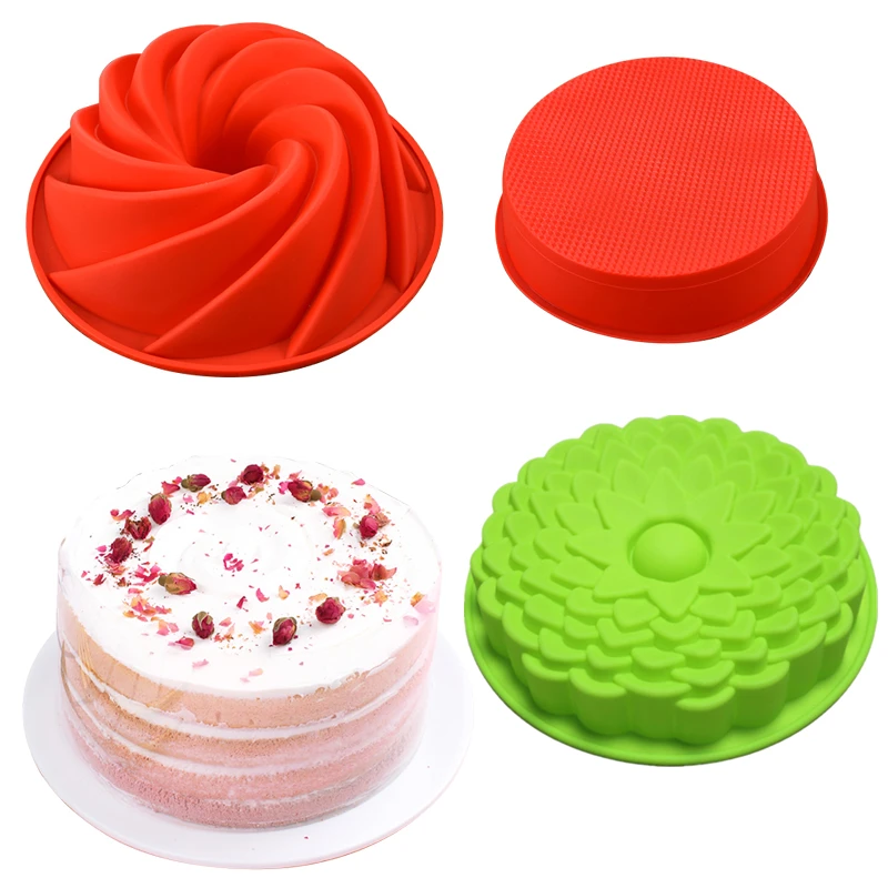 Силиконовые формы для тортов большие печенья в форме цветка короны Форма торт