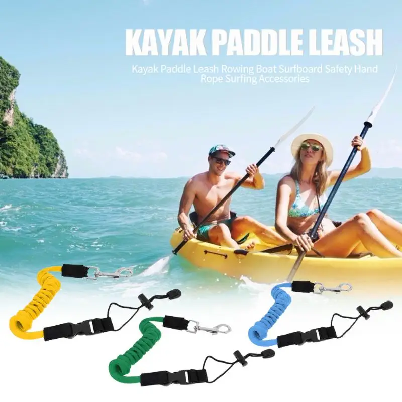 Surfing Kayak Leash Rope Boat Safety Paddle Stand Up Hand For Surfboard Accessories Dropshipping | Спорт и развлечения