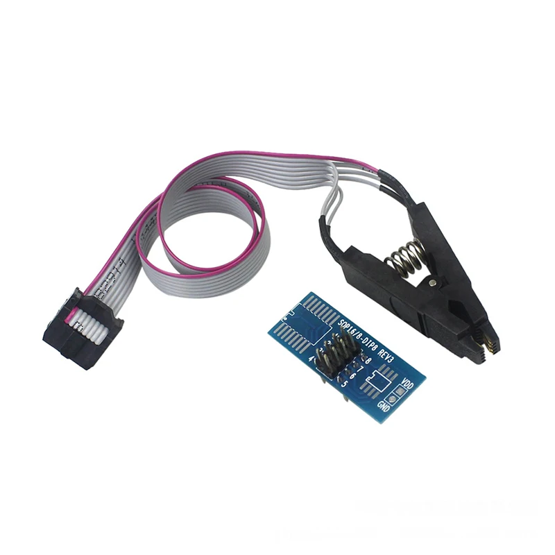 Soic8 Sop8 Тесты зажим флэш памяти Адаптер для ИС панели разъем испытательного