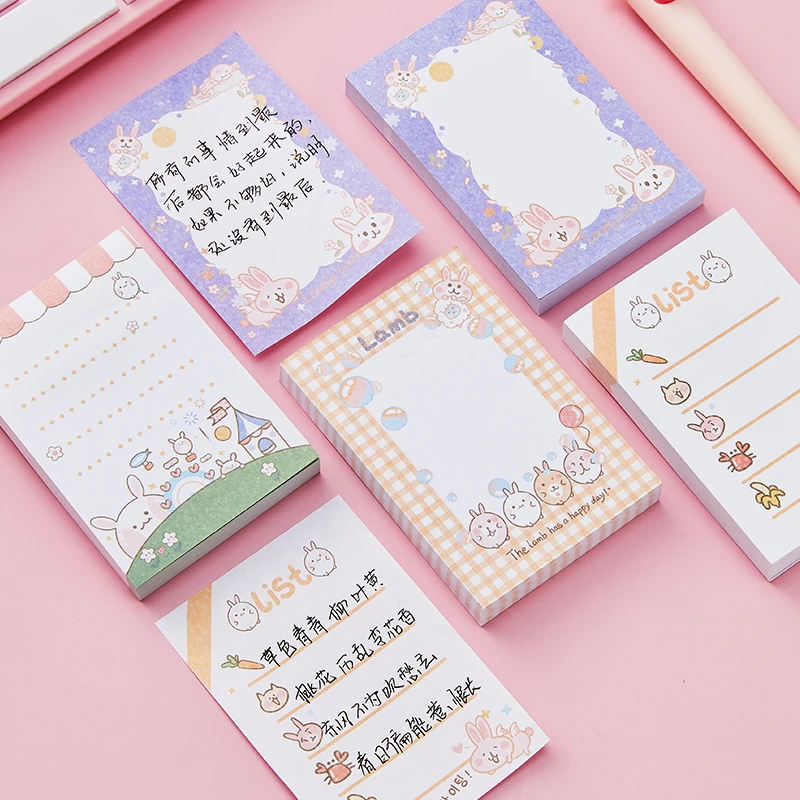 Милый мультяшный блокнот для записей креативные школьные канцелярские товары