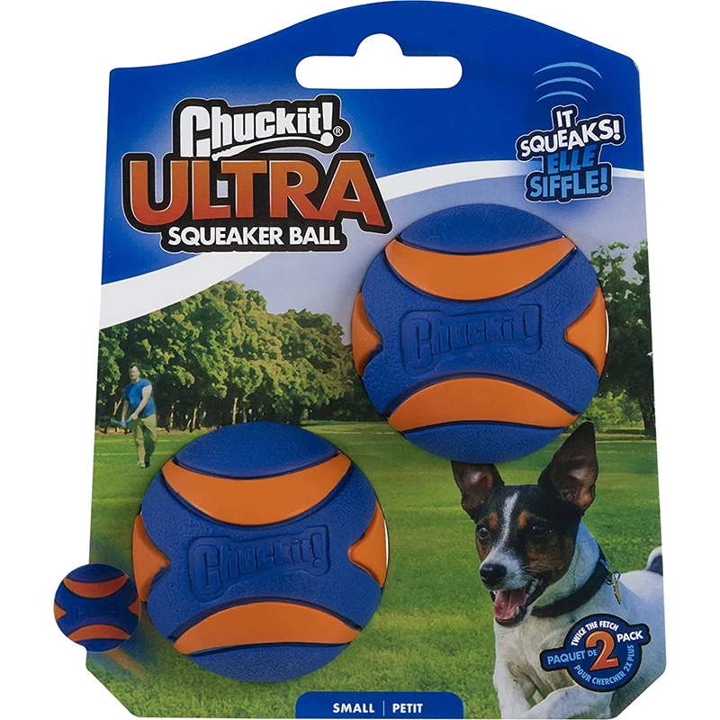 Ultra Squeaker Ball Dog Toys Developed High Bounce Constructed Of Durable Easy To Clean Rubber Pet Supplies | Дом и сад