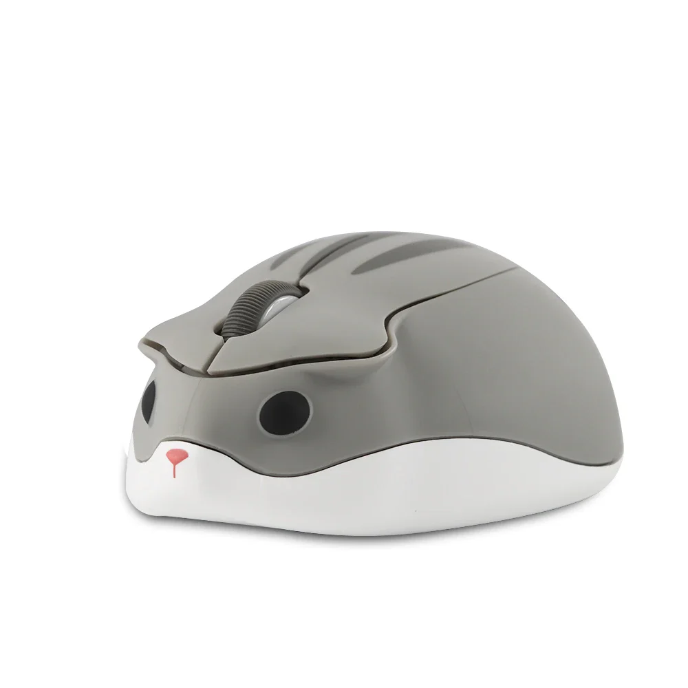 

For Wireless Optical Mouse 2.4G Cute Hamster Cartoon Design Computer Mice Ergonomic Mini 3D Gaming Office Mouse Kid's Gift