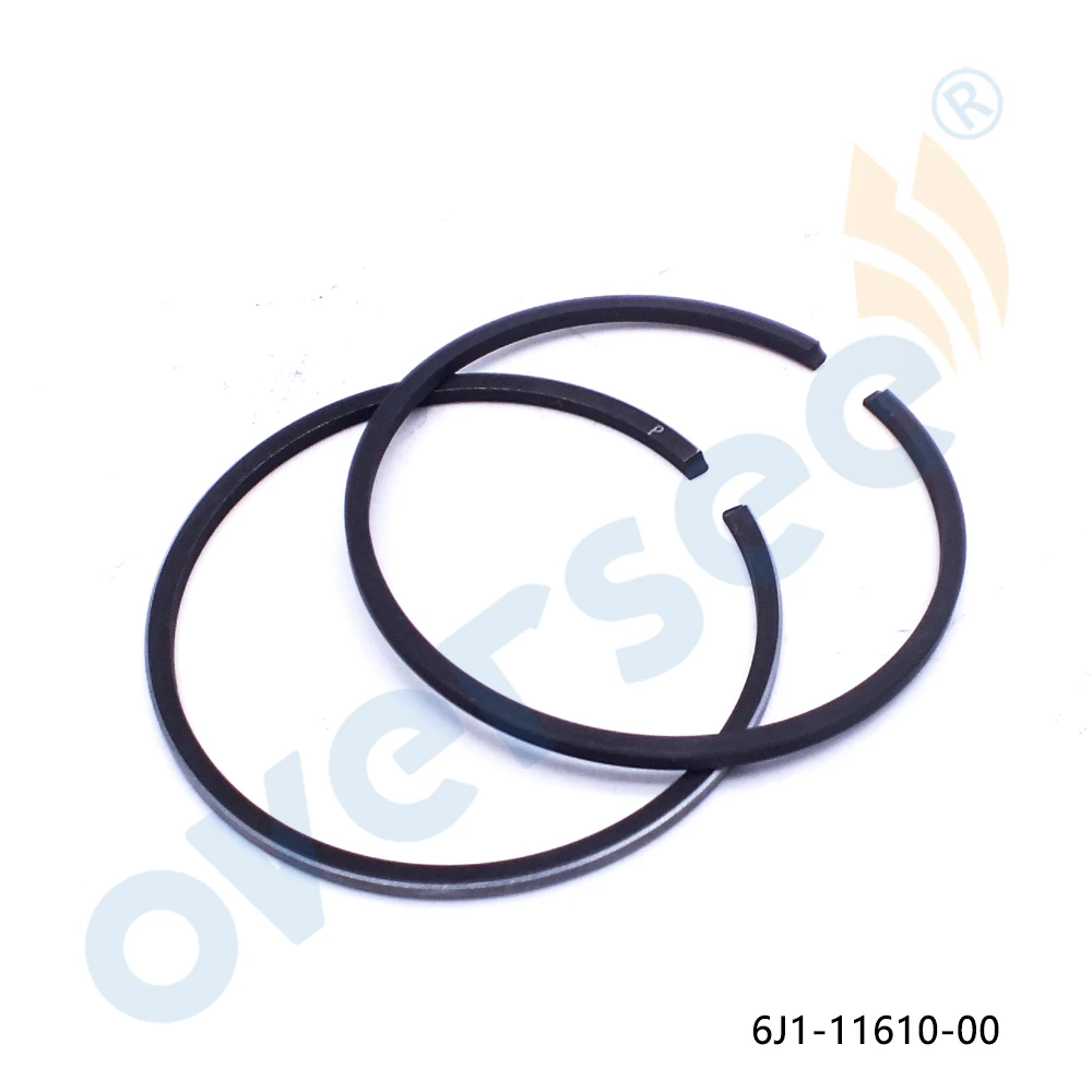 6J1-11610-00-00 набор поршневых колец(STD) для 5HP Yamaha лодочный мотор Новые запчасти 6J1-11610