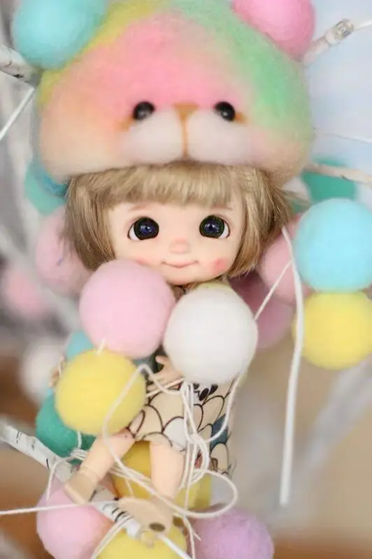 OB11 кукла, 3,0 Dimples кукла Кастомизация 8/1 BJD куклы Мини-куклы, Dimples