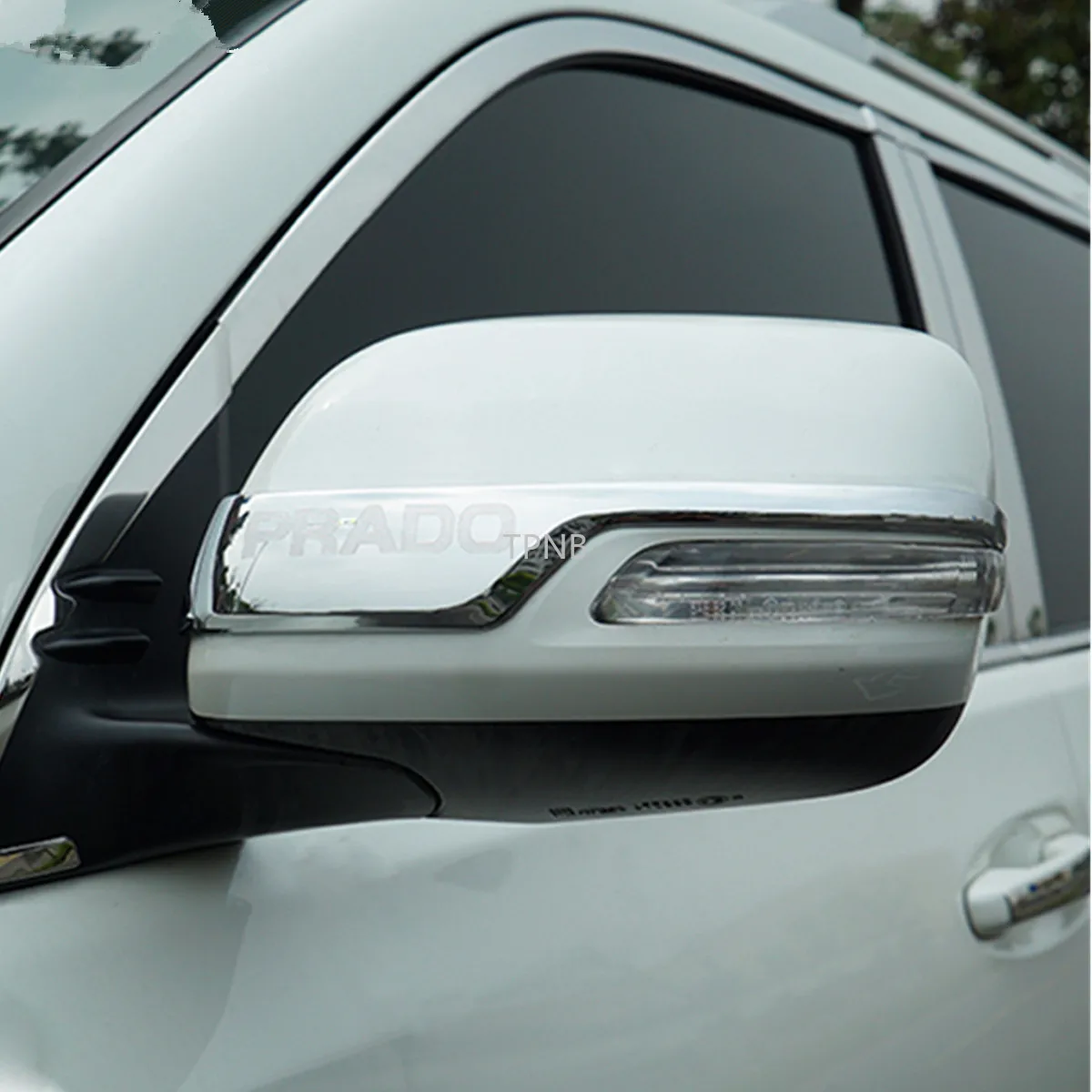 Фото Полоска для зеркал заднего вида для Toyota Land Cruiser Prado 150 2010 2011 2012 2013 2014 2016 2015 2017 2018 2019 2020 №2