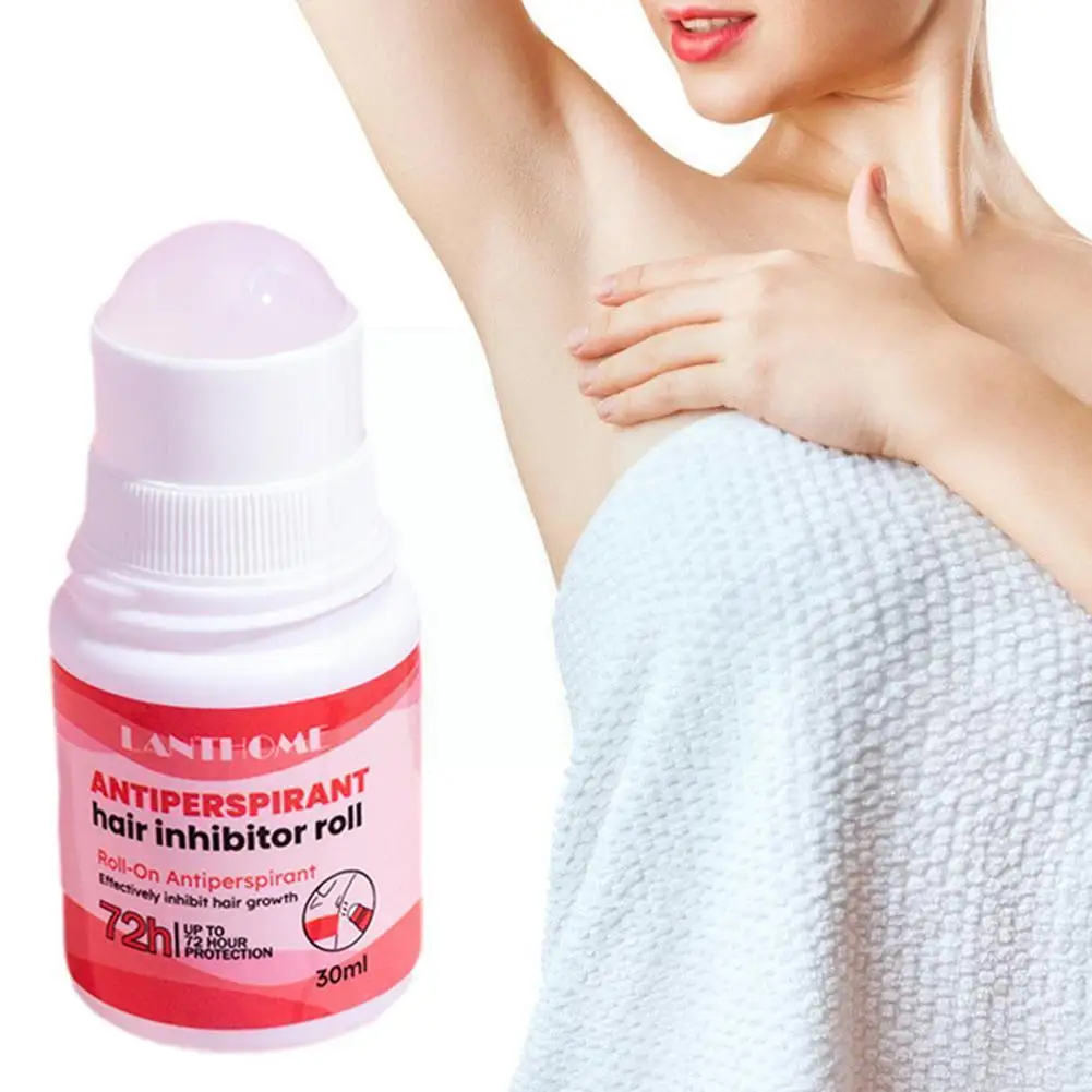 

30ml Armpit Hair Suppression Body Lotion Ball Rolling Growth Painless Prevent Long Smooth Lasting Whitening Skin Inhibitors O7I0
