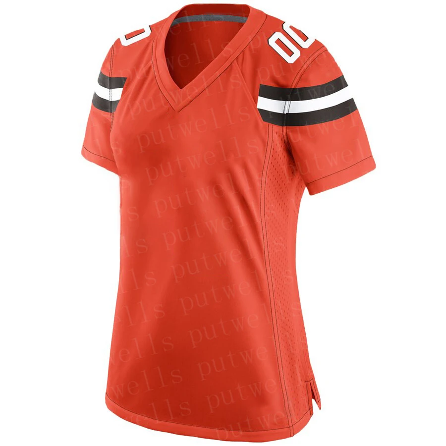 

Womens Customized Stitch Jersey American Football Ohio Fans Jerseys MAYFIELD CHUBB BECKHAM JR GARRETT WARD LANDRY DELPIT Jersey