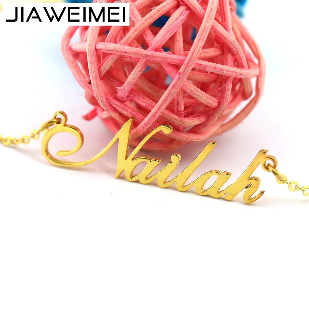 18K позолоченное ожерелье ювелирные изделия из нержавеющей стали для женщин и