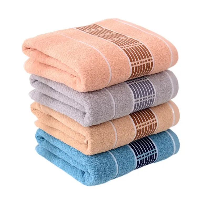 

2pc Strong Absorption Cotton Hand Towel Thick Terry Cotton Adult Face Towel Hotel Home Gift Cotton Hand Towel
