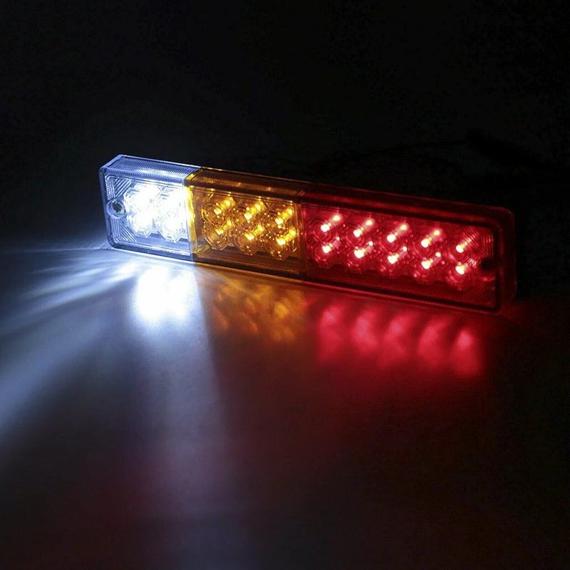 1 пара 12V 20LED авто Стоп задний светильник тормоз заднего хода светильник поворота Индикатор отражатели ATV грузовик с прицепом лампы Линт