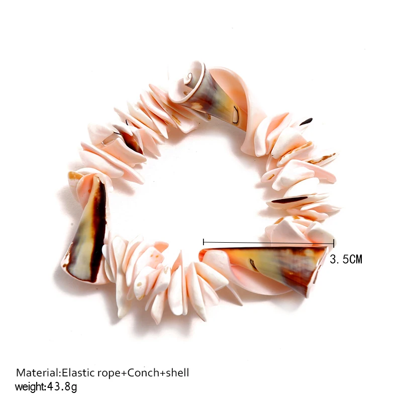 Olaru ручной работы натуральная ракушка браслеты для Чехол женский раковины