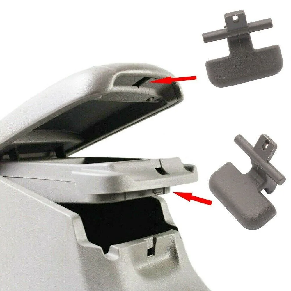 

2x Center Console Latch Clip Accessories For Sonata 2009 2010 GRAY Parts