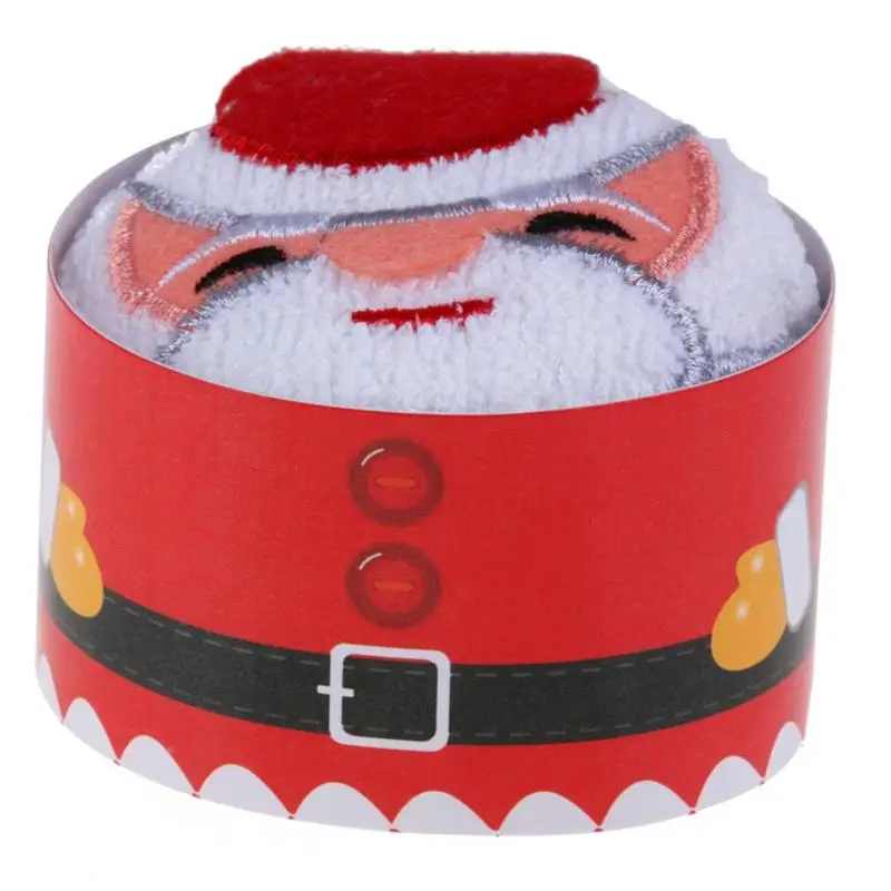 Новогодний Рождественский подарок кекс Хлопковое полотенце натальные украшение