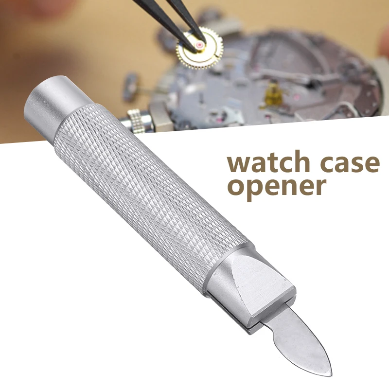 Высокое качество 2x14 см алюминиевый кейс для часов с открытым лезвием снятия