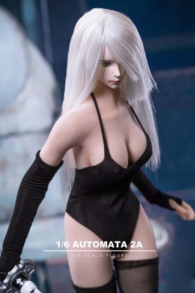 TF TOYS TF02 1/6 НИР 2A девушка глава лепить одежда меч набор для женщин солдат модель