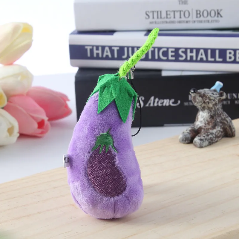 Мягкие милые фрукты овощи мини кулон для ребенка развивающие игрушки мягкие