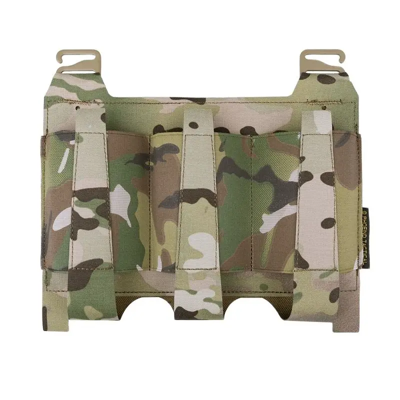 

Tactical Vest Independent Triple Elastic Magazine Bag (Laser Cutting)