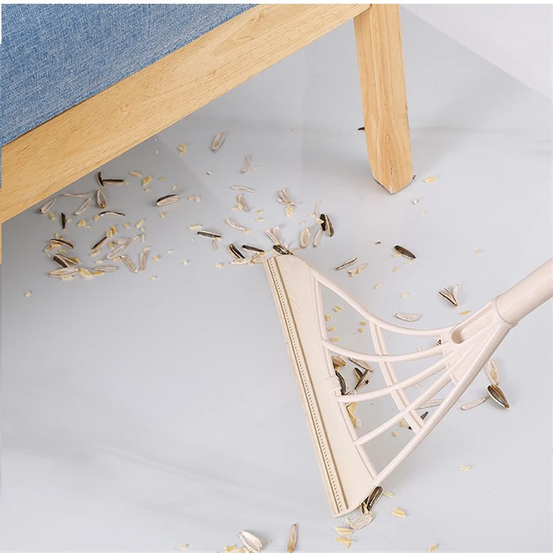 

Dual-Use Foldable Broom Silicone Floor Glass Mops Wiper Mopping Household Pet Hair Removal Brushes Cleaning Tools