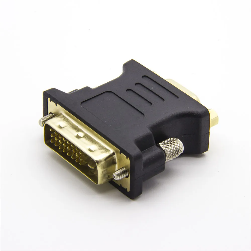 Mslforce 2 пакета DVI 24 + 5 В VGA адаптер Папа мама 1080P в для видеокарты к HDTV LG HP Dell монитор
