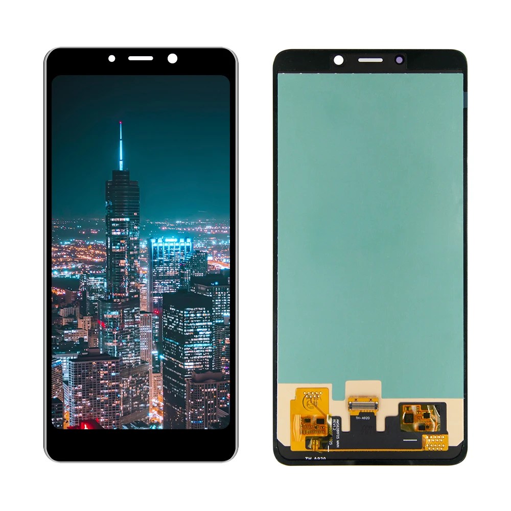 ЖК дисплей AMOLED для Samsung Galaxy A8 2018 A920 SM A920F/DS сенсорная панель с дигитайзером