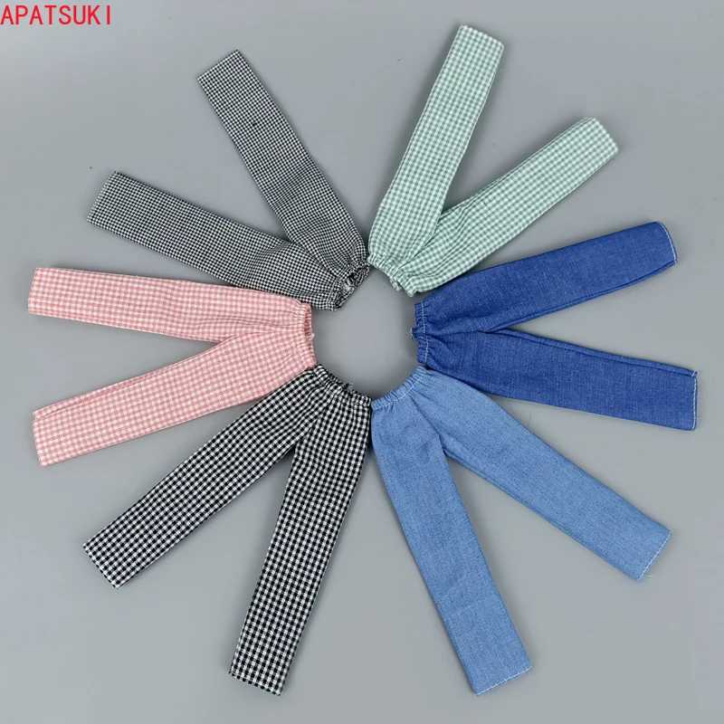 Fashion Doll Clothes For Barbie Dolls Denim Pants Trousers Casual Wears 1/6 BJD Dollhouse Accessories Kids & Baby Toys DIY |