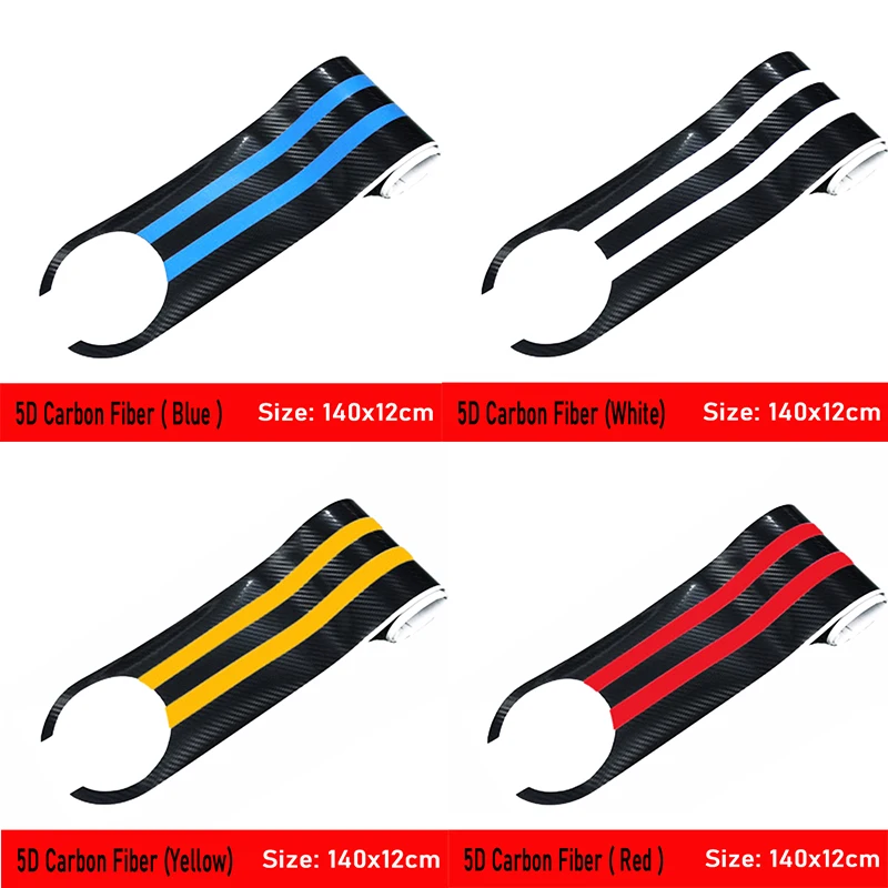 Углеродное волокно автомобильный Стайлинг Стикеры s Наклейка на капот