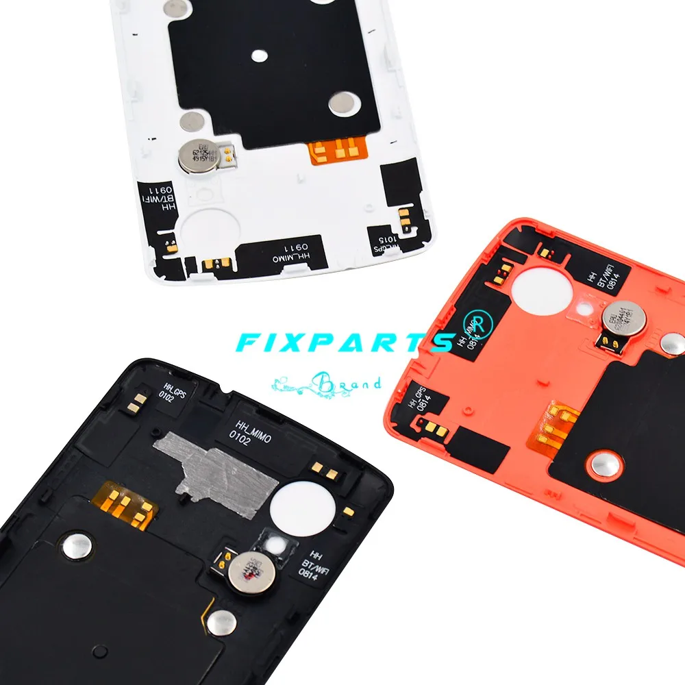 

For LG Google Nexus 5 D820 D821 Back Battery Cover Rear Door Housing Case Replacement Parts 4.95" Nexus 5X Battery Door