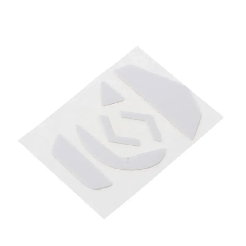 

1 Set 0.6mm Thickness Replace White Curve Edge Mouse Feet Mouse Skates for logitech G502 Mouse Y4UE