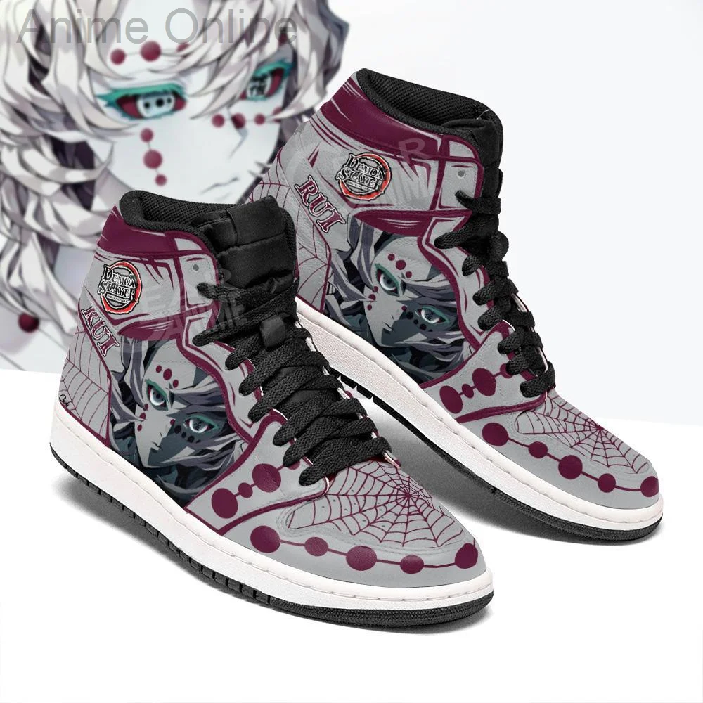 

Demon Rui Shoes Boots Demon Slayer Anime Sneakers Fan Gift Idea