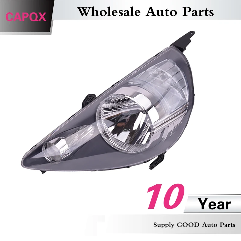CAPQX 2 шт. правая и левая Высококачественная сменная передняя фара 33151 SAA H51 для FIT JAZZ